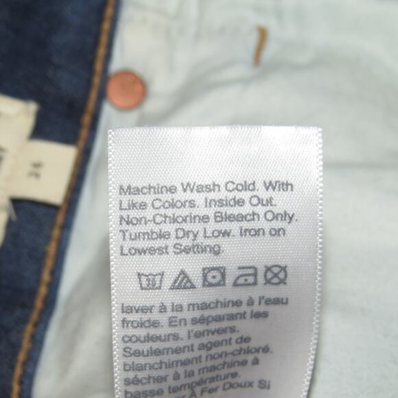 Madewell Moreaux Wash Curvy High Rise Skinny Jeans - Picture 11 of 11